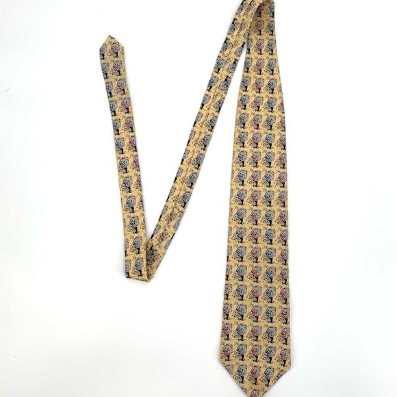 Steve Stricker for Fairway Sport Vintage 100% Silk Tie Golf Balls & Tees - Picture 3 of 9